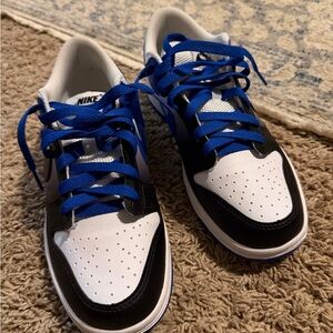Nike Kids Sneakers - Black, White, Blue